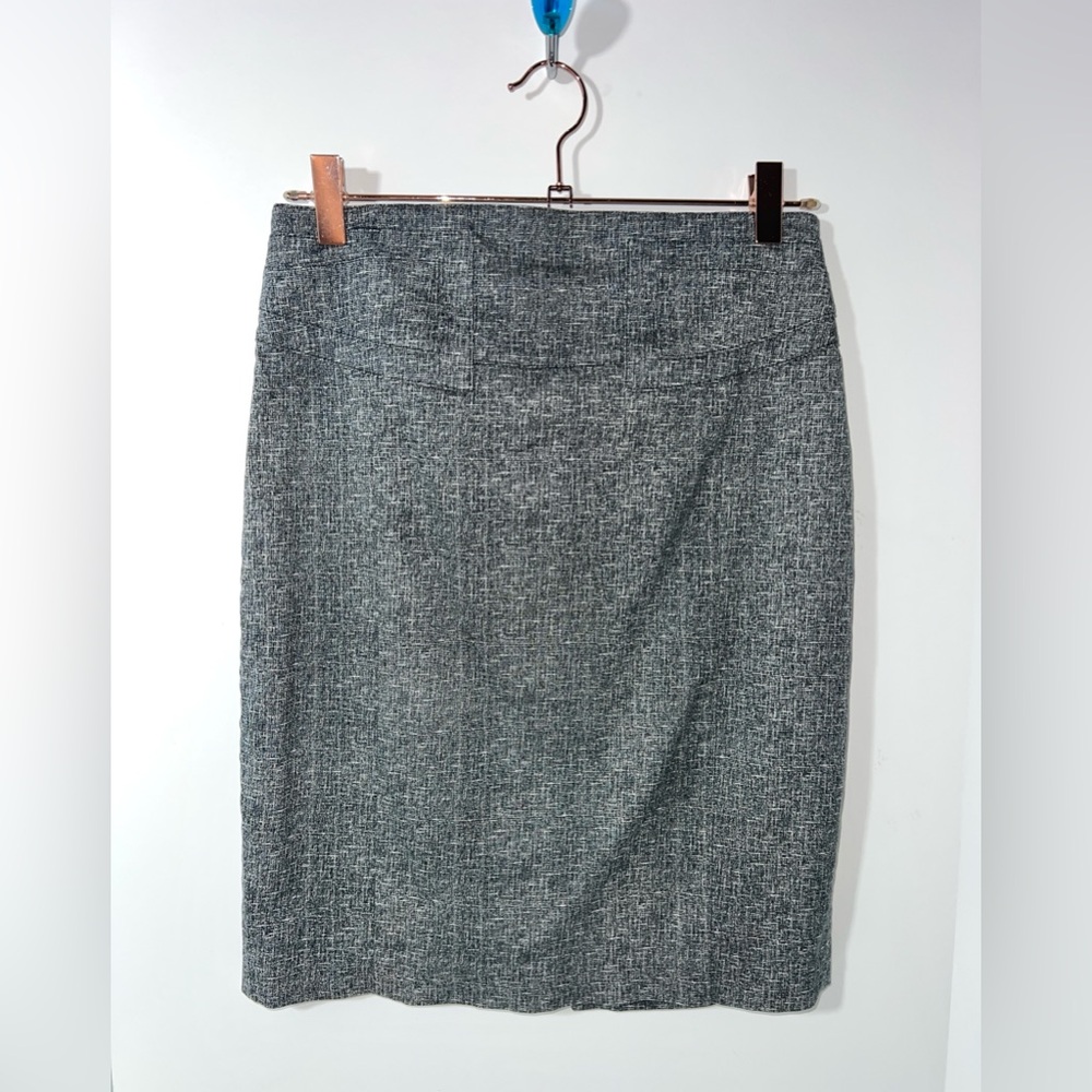 Express Pencil Skirt Heather Grey Career Sz 2